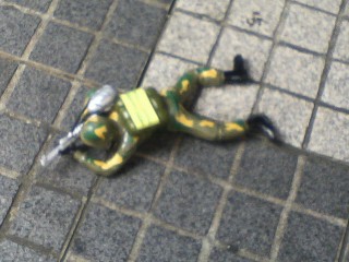 外人に粉砕される直前 外人に粉砕される直前