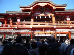 人は多め 人は多め