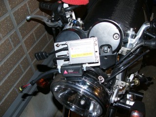 バラストと高圧部がきっちり バラストと高圧部がきっちり