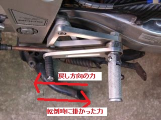 被害状況&曲がり具合 被害状況&曲がり具合