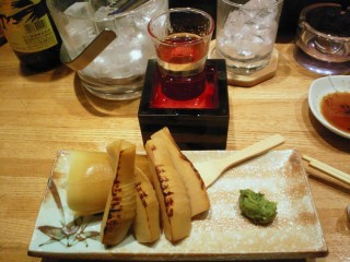 筍に木の芽味噌 筍に木の芽味噌