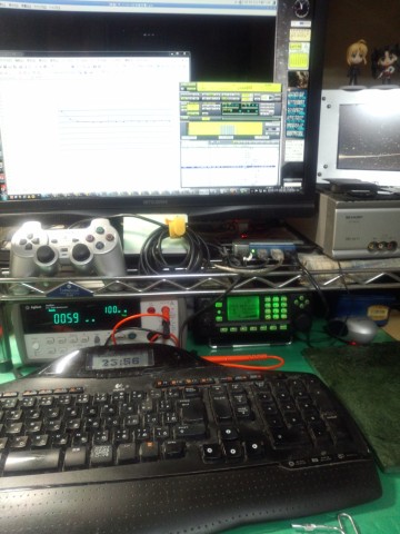 PC周りが電波っぽくなってきたw PC周りが電波っぽくなってきたw