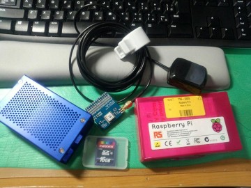RasPiとGPSユニットとケース! RasPiとGPSユニットとケース!