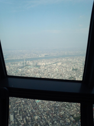 絶景かな?ちょっと靄が・・ 絶景かな?ちょっと靄が・・