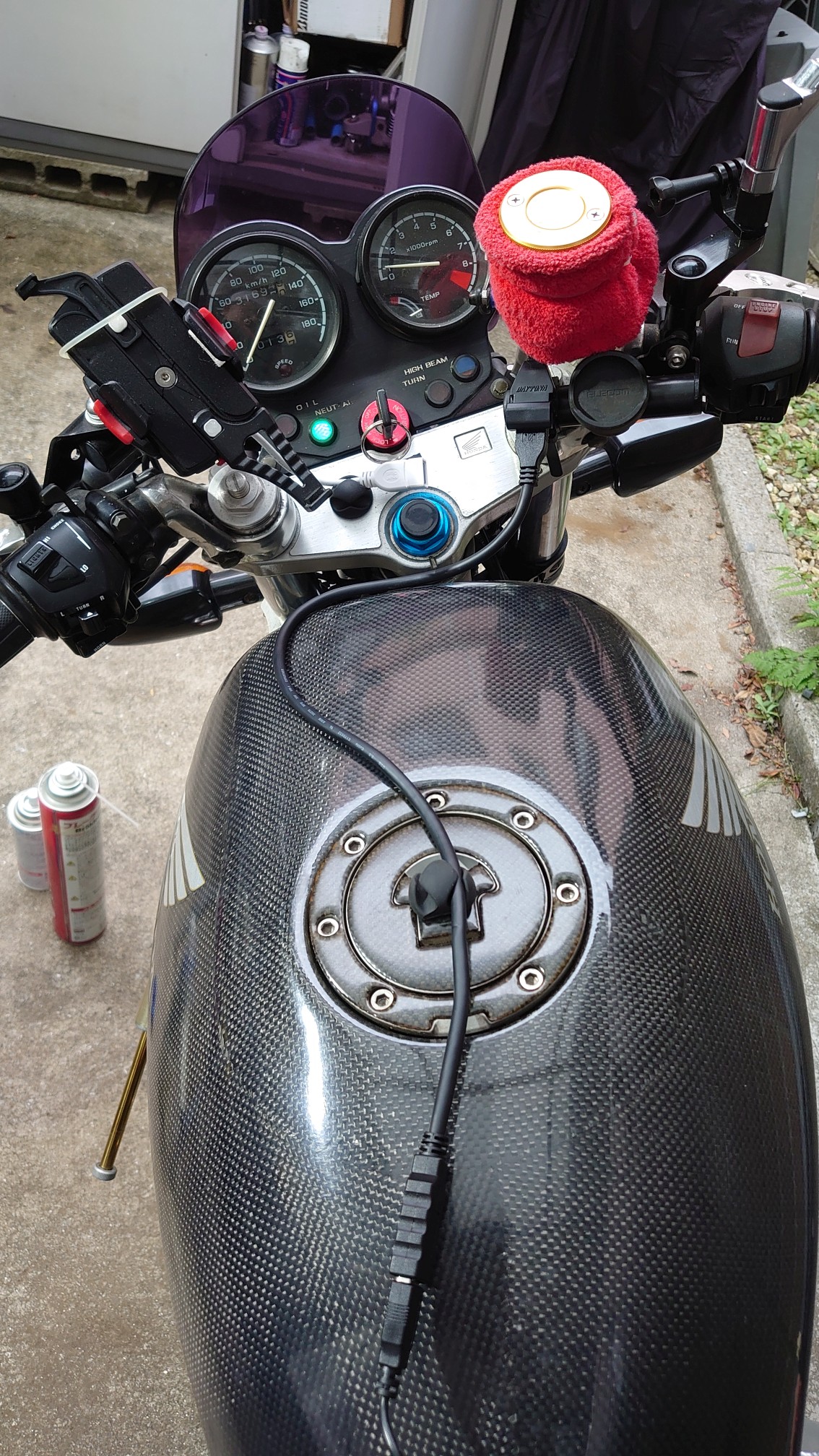 右側増設&タンクの上で中継 右側増設&タンクの上で中継